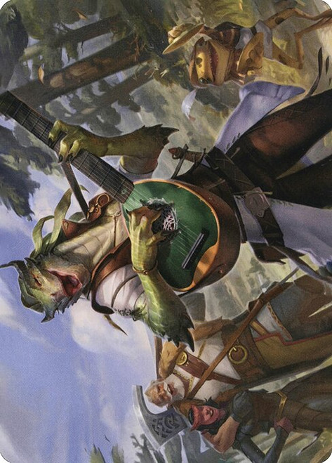 Wandering Troubadour // Wandering Troubadour (AAFR) (Borderless) (#64)