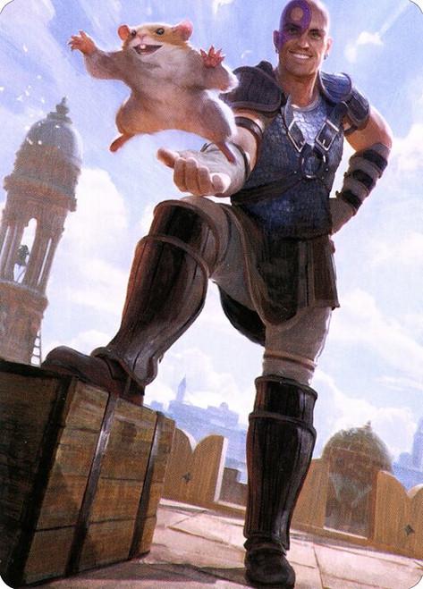 Minsc & Boo, Timeless Heroes // Minsc & Boo, Timeless Heroes (ACLB) (Foil) (Borderless) (#72)