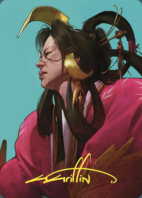 Azami, Lady of Scrolls // Azami, Lady of Scrolls (ACMM) (Foil) (Borderless) (#52)