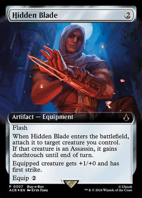 Hidden Blade (ACR) (Foil) (Extended Art) (#307)