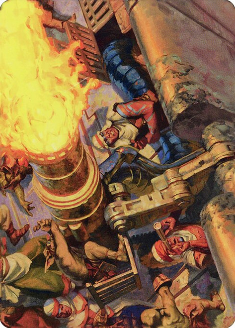 Mana Cannons // Mana Cannons (ADMU) (Foil) (Borderless) (#36)