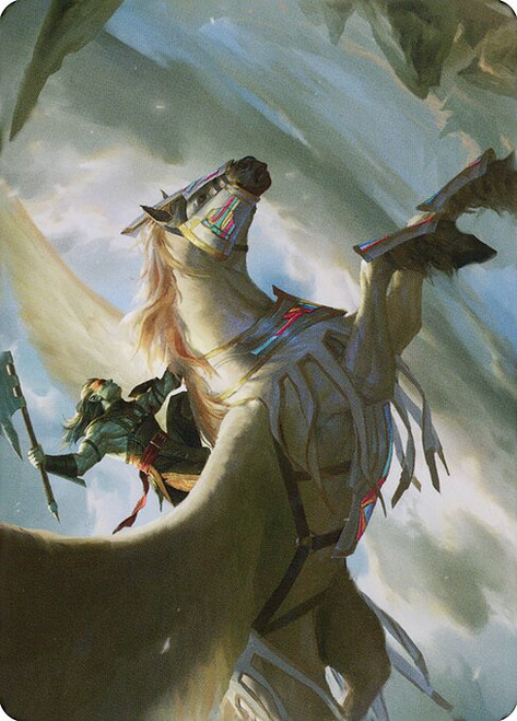 Cleaving Skyrider // Cleaving Skyrider (ADMU) (Foil) (Borderless) (#5)