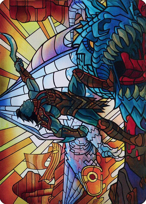 Astor, Bearer of Blades // Astor, Bearer of Blades (ADMU) (Foil) (Borderless) (#68)