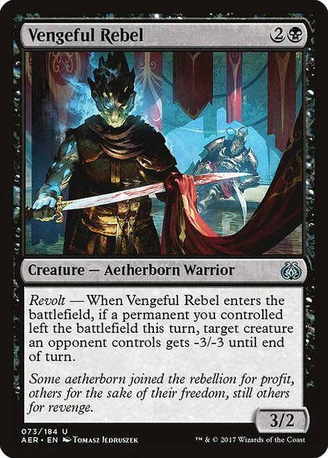 Vengeful Rebel (AER) (Foil) (#73)