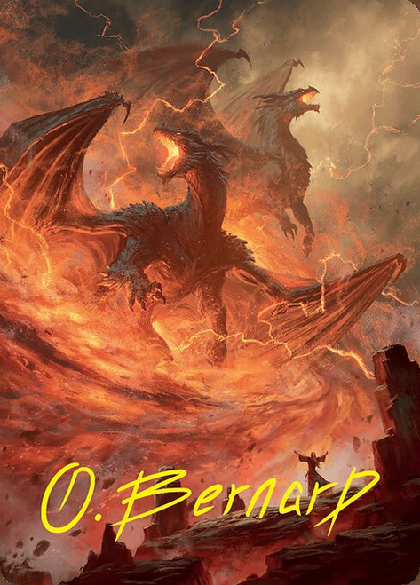 Rite of the Dragoncaller // Rite of the Dragoncaller (AFDN) (Foil) (Borderless) (#38)