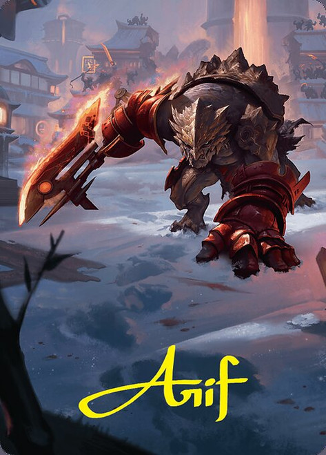 Searslicer Goblin // Searslicer Goblin (AFDN) (Foil) (Borderless) (#39)