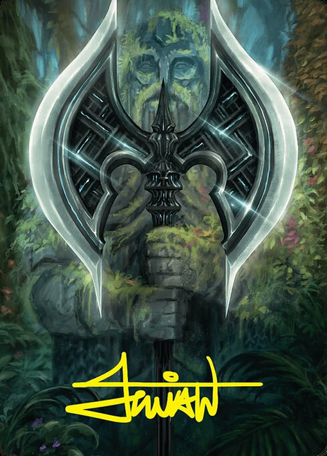 Leyline Axe // Leyline Axe (AFDN) (Foil) (Borderless) (#49)