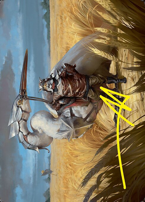 Skyknight Squire // Skyknight Squire (AFDN) (Foil) (Borderless) (#4)