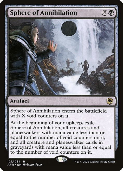Sphere of Annihilation (AFR) (Foil) (#121)