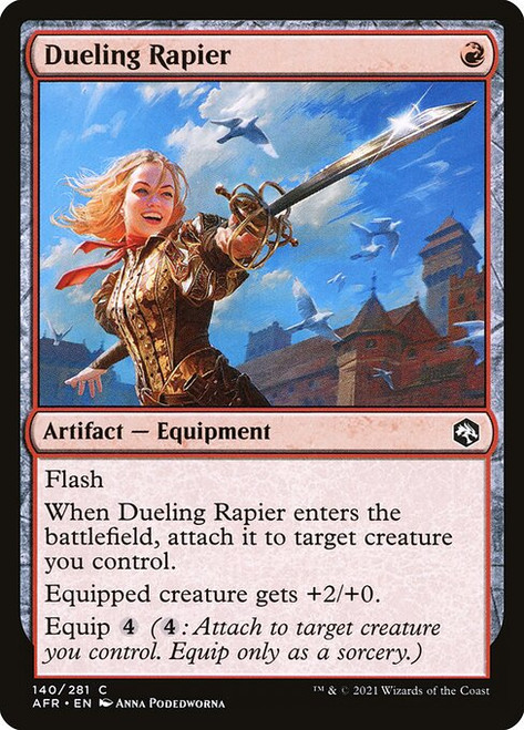 Dueling Rapier (AFR) (Foil) (#140)