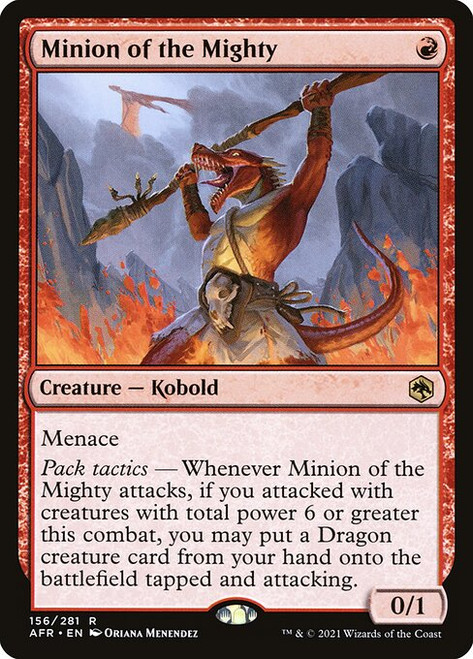 Minion of the Mighty (AFR) (Foil) (#156)
