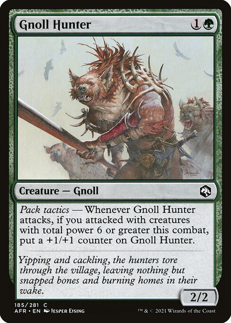 Gnoll Hunter (AFR) (Foil) (#185)