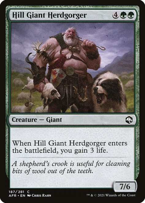 Hill Giant Herdgorger (AFR) (Foil) (#187)