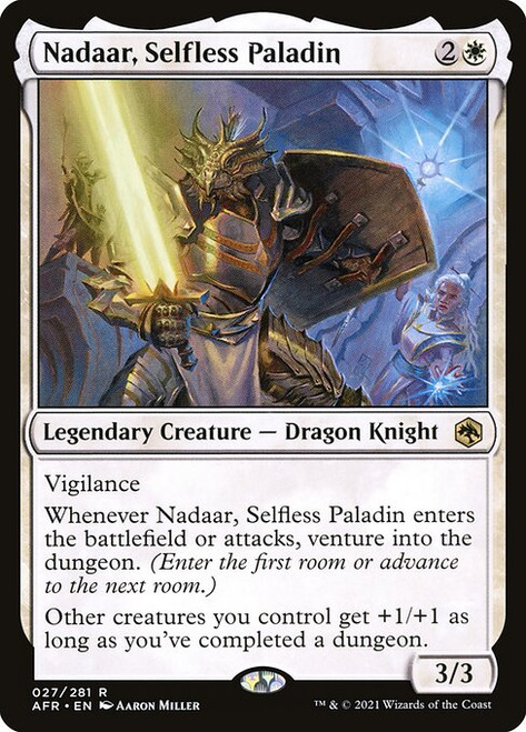 Nadaar, Selfless Paladin (AFR) (Foil) (#27)