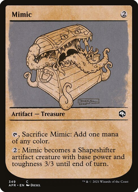 Mimic (AFR) (Foil) (Showcase) (#349)
