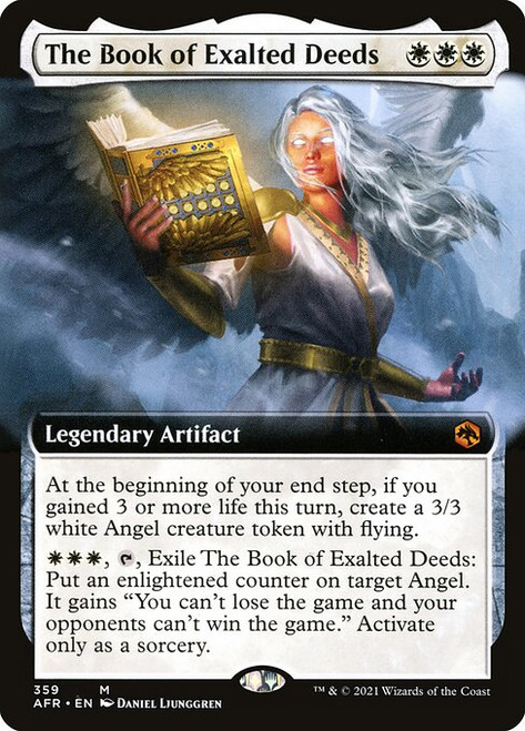 The Book of Exalted Deeds (AFR) (Extended Art) (#359)