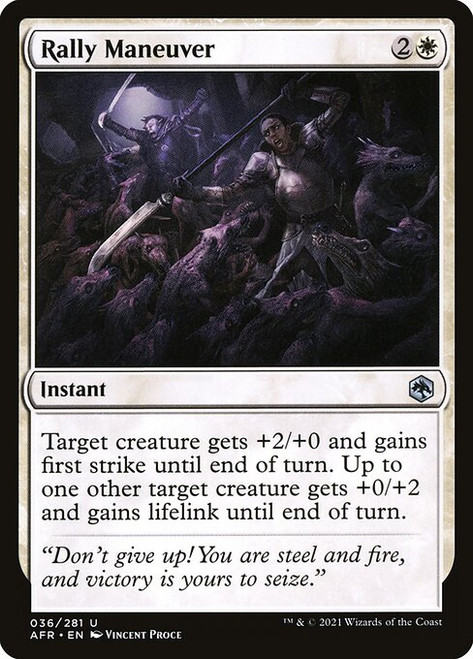 Rally Maneuver (AFR) (Foil) (#36)