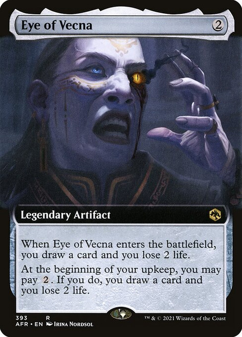 Eye of Vecna (AFR) (Foil) (Extended Art) (#393)