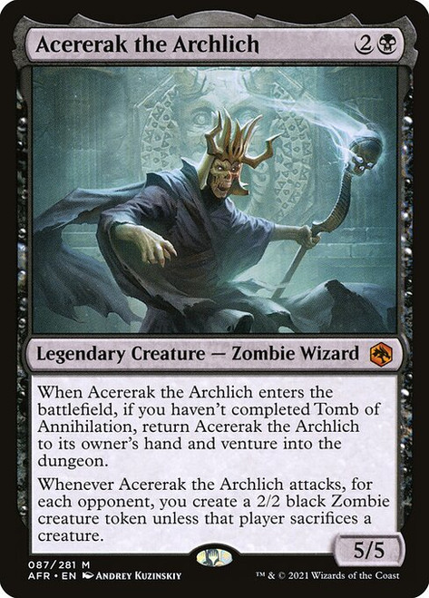 Acererak the Archlich (AFR) (Foil) (#87)