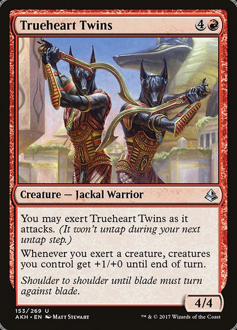 Trueheart Twins (AKH) (Foil) (#153)