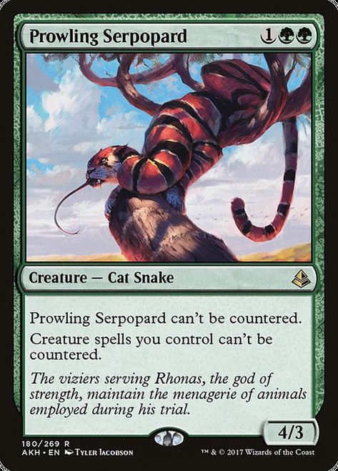 Prowling Serpopard (AKH) (#180)