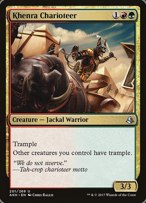 Khenra Charioteer (AKH) (#201)