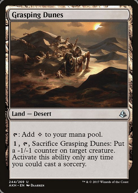 Grasping Dunes (AKH) (Foil) (#244)