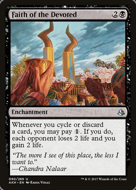 Faith of the Devoted (AKH) (Foil) (#90)