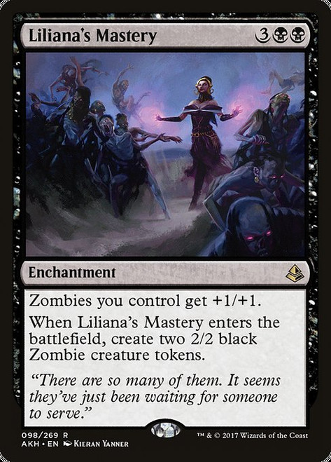 Liliana's Mastery (AKH) (Foil) (#98)