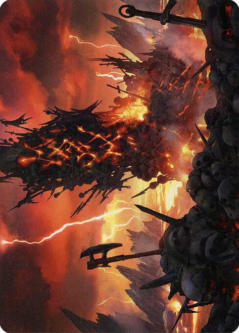 Immersturm Skullcairn // Immersturm Skullcairn (AKHM) (Foil) (Borderless) (#71)