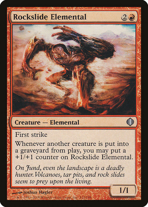 Rockslide Elemental (ALA) (Foil) (#112)