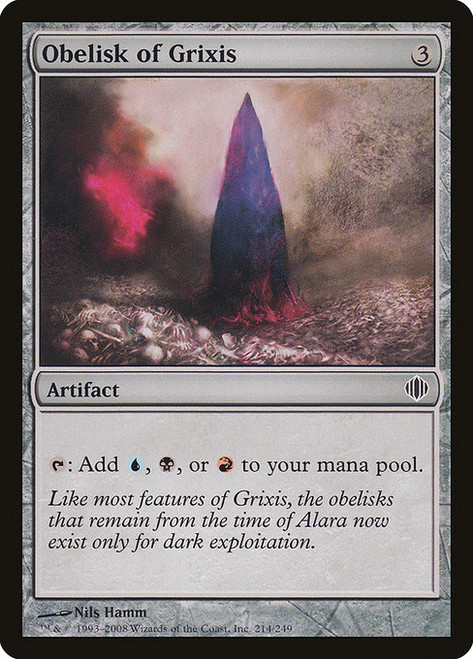 Obelisk of Grixis (ALA) (#214)