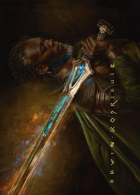 Andúril, Flame of the West // Andúril, Flame of the West (ALTR) (Borderless) (#28)