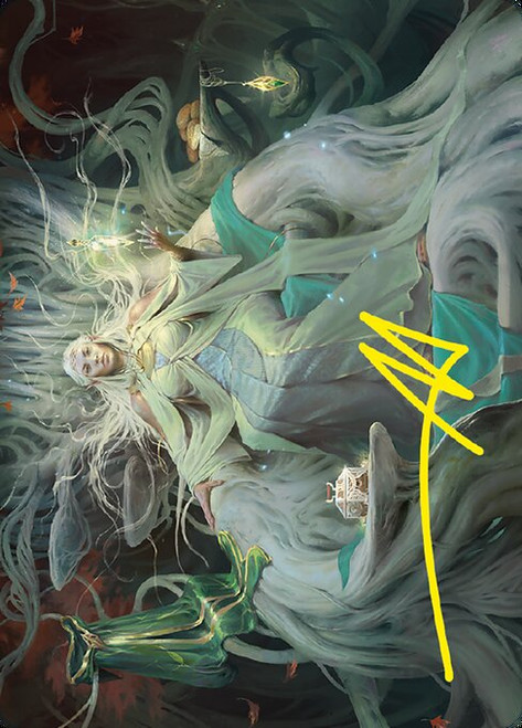 Galadriel, Gift-Giver // Galadriel, Gift-Giver (ALTR) (Borderless) (#35)