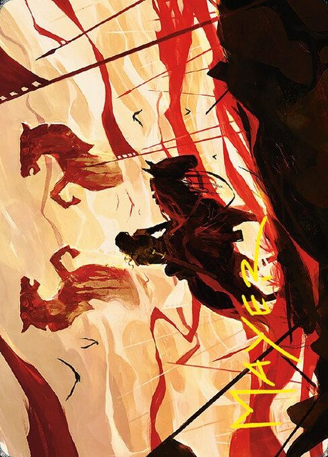 Merry, Esquire of Rohan // Merry, Esquire of Rohan (ALTR) (Foil) (Borderless) (#50)