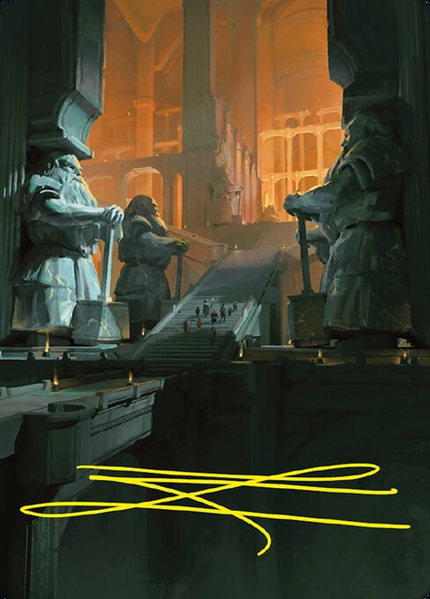 Mines of Moria // Mines of Moria (ALTR) (Foil) (Borderless) (#56)