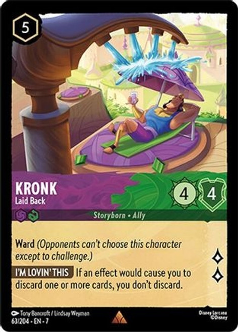 Kronk - Laid Back (7) (Cold Foil) (#63/204)