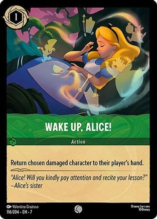 Wake Up, Alice! (7) (Cold Foil) (#116/204)