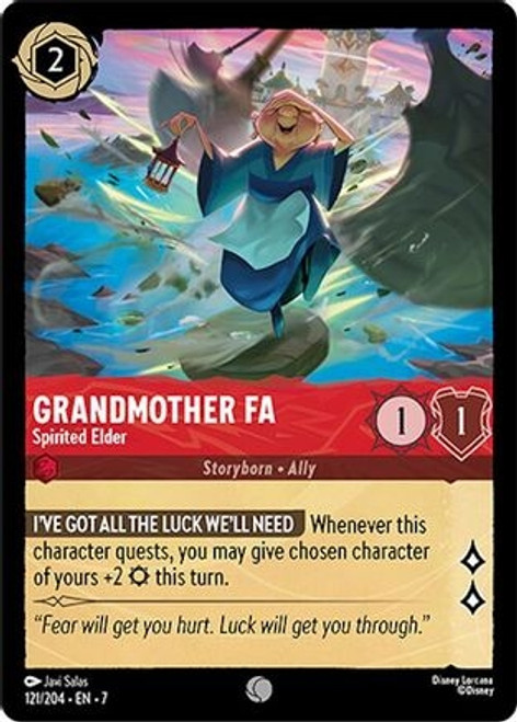 Grandmother Fa - Spirited Elder (7) (Cold Foil) (#121/204)