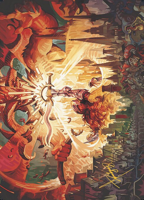 Warleader's Call // Warleader's Call (AMKM) (Borderless) (#23)