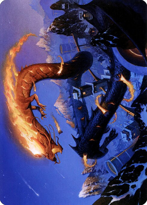 Atsushi, the Blazing Sky // Atsushi, the Blazing Sky (ANEO) (Foil) (Borderless) (#10)