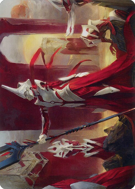 Porcelain Zealot // Porcelain Zealot (AONE) (Foil) (Borderless) (#8)