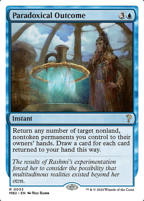 Paradoxical Outcome (MB2) (#33)