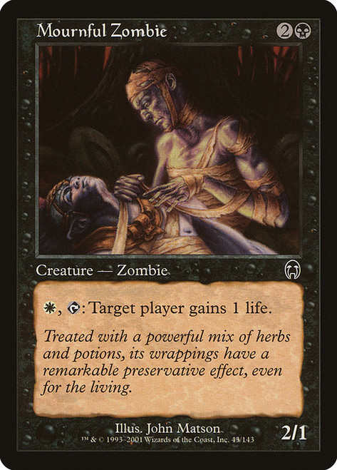 Mournful Zombie (APC) (Foil) (#43)