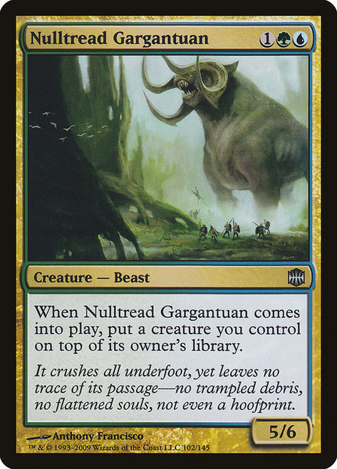 Nulltread Gargantuan (ARB) (Foil) (#102)
