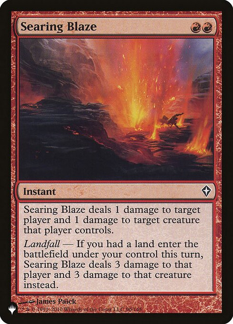 Searing Blaze (PLST) (#WWK-90)