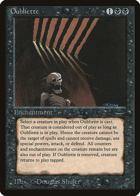 Oubliette (ARN) (#31†)