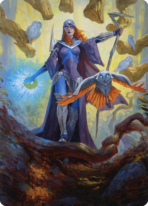 Kasmina, Enigma Sage // Kasmina, Enigma Sage (ASTX) (Foil) (Borderless) (#29)