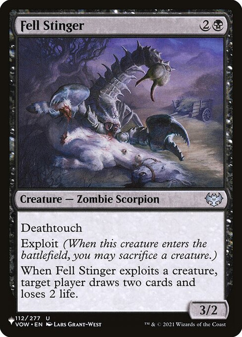 Fell Stinger (PLST) (#VOW-112)