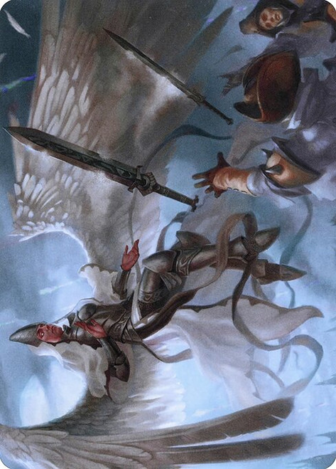 Angelic Quartermaster // Angelic Quartermaster (AVOW) (Borderless) (#5)